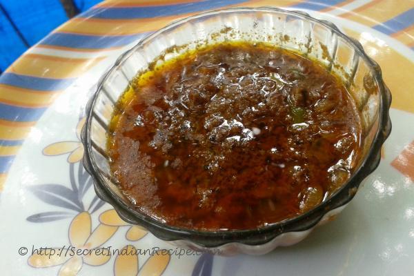 Inji curry/Puli inji (Sweet and sour ginger pickle)