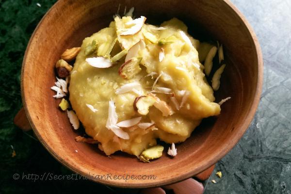 photo of Channa dal corn halwa