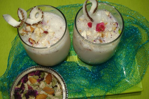 photo of narial ki thandai #holirecipes#giveawaycontest #holirecipe contest