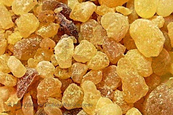 photo of healthy gond ke laddu/ dinkache ladoo (sweet made with edible gum) using less ghee