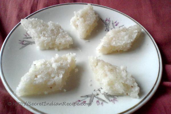 Coconut barfi