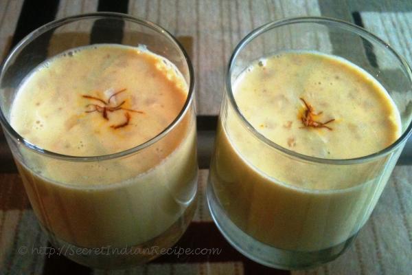 photo of paneer and badam milk