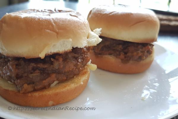 photo of pav bhaji sliders