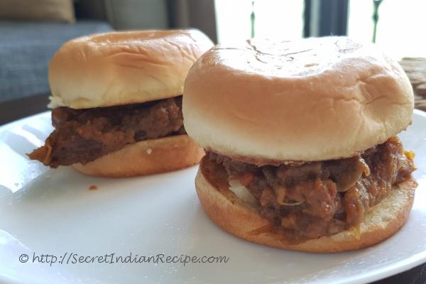 photo of pav bhaji sliders