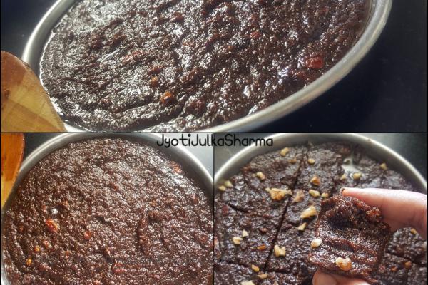 photo of choco rava squares
