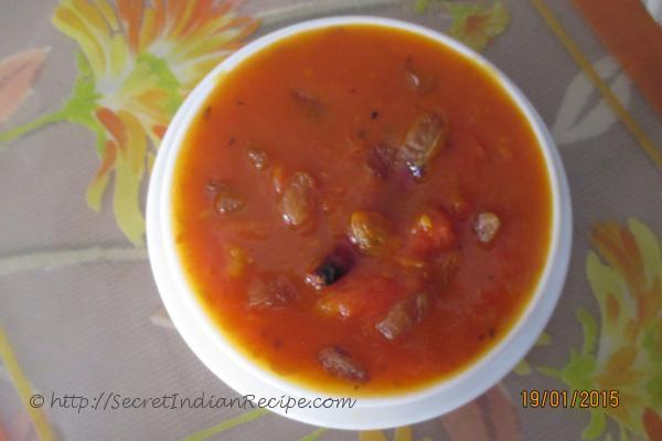 photo of tomato khata ( tomato sweet and sour )