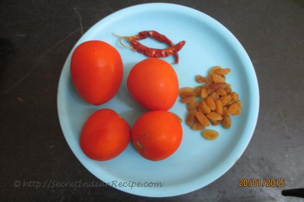 photo of tomato khata ( tomato sweet and sour )