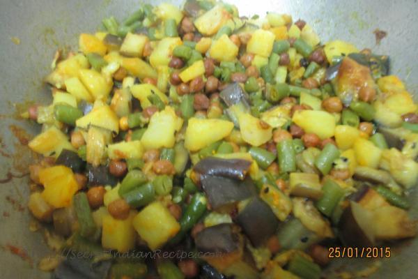 photo of ghanta (mix veg)