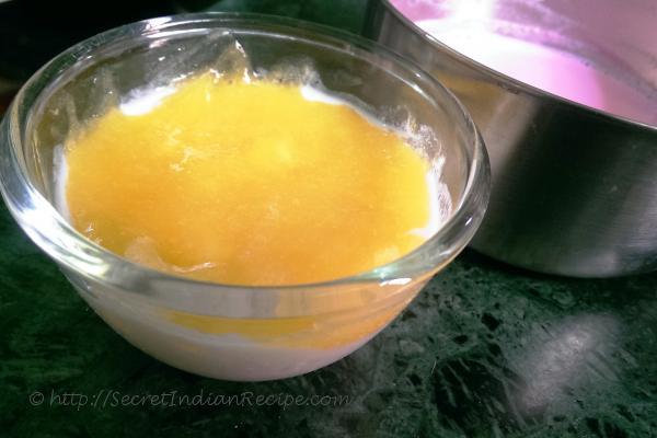 photo of aam aur gulab ka gola (mango and rose duet ice cream)