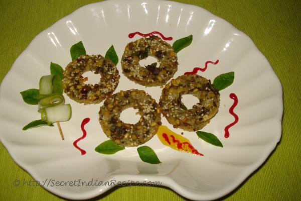 photo of sprouted steamed moong handvo rings or –hariyaley –healthy moong handvo rings#steamedrecipe 