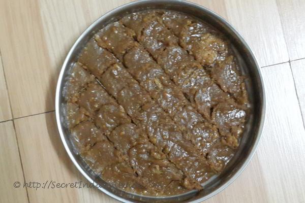 photo of walnut mysorepak