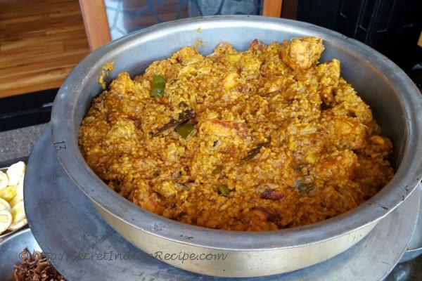 photo of my #rhomesecrets dish: “east bengali murgir khichuri”