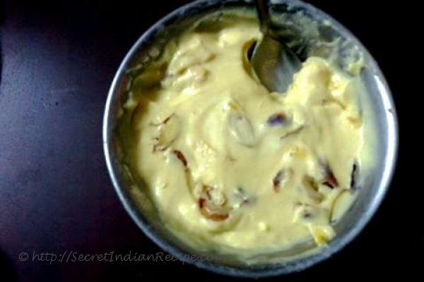 photo of alphonso mango ice cream