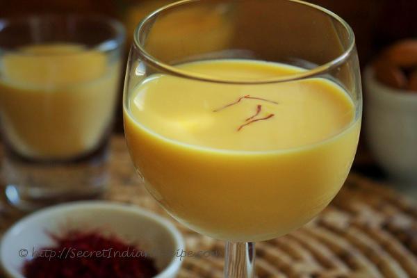 photo of badam milk