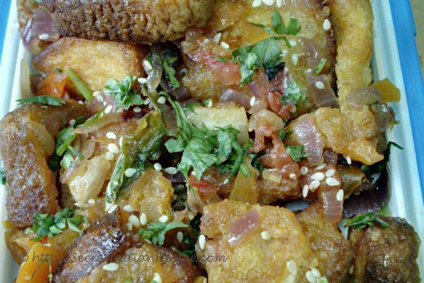 photo of Bread pulao (final presentation)