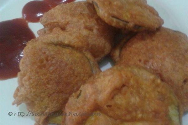 Kathirikkai bajji - Brinjal Fritters