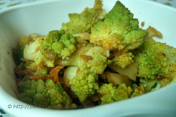 photo of Broccoflower Stir-Fry