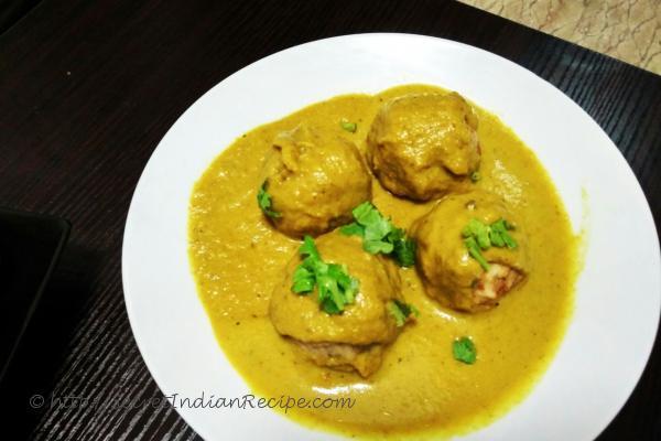 photo of amritsari chicken kofta curry