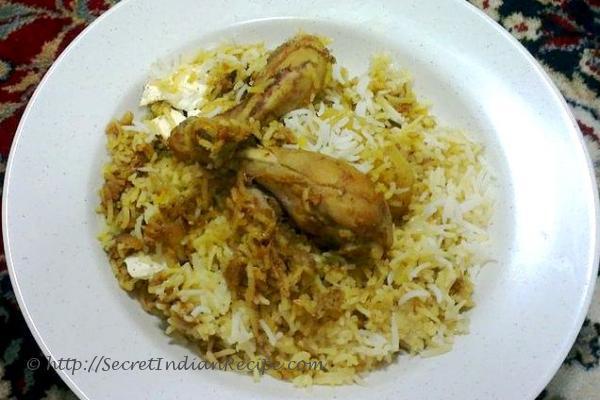 Picture of: Dum Chicken Biryani