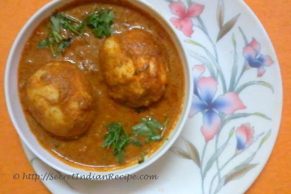 Picture of : Anda Curry (Egg Masala Recipe)