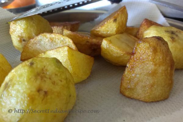 picture of Quick Fried Aloo Side Dish ( Fried potato snack or side dish)