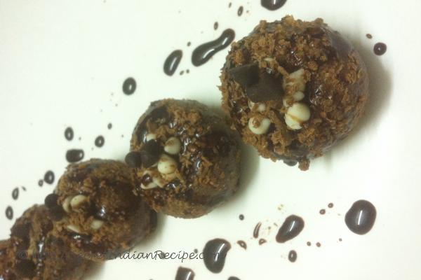 photo of choco sandesh