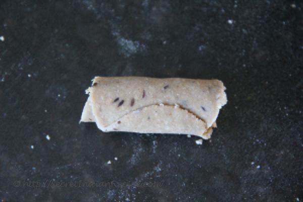 photo of jeera rose cookie (wheat and oats)