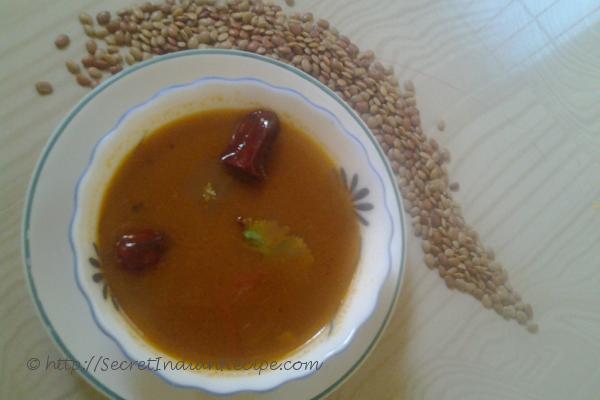 Horse gram Soup-Kollu rasam