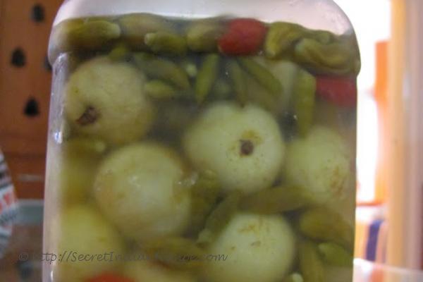 photo of salted gooseberry