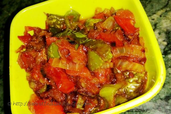 photo of hari mirch ki sabji (chili pepper curry)