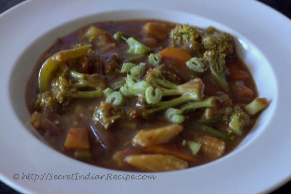 photo of sweet and sour veg curry