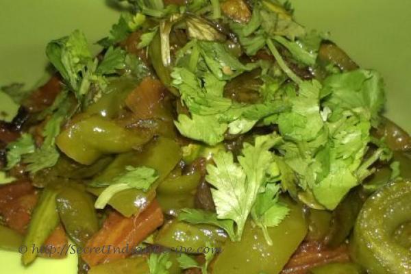 Picture of: dry vegetable dish
