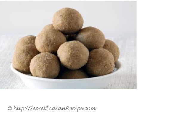 photo of whole wheat laddu