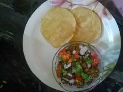Chole with Bhature
