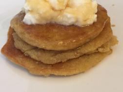 photo of oats banana pancake|| no sugar and leavening agent added 