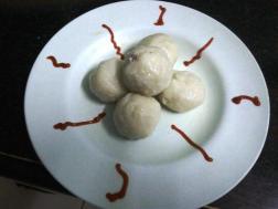 photo of panas manda (jackfruit dumplings)