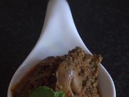photo of liver khurchan parsee style (parsee style chicken liver curry)